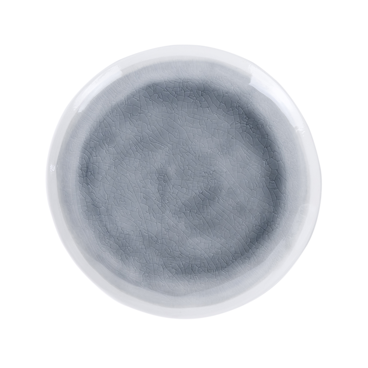 Shallow Side Plate, Iris Blue, 20cm - Image 2