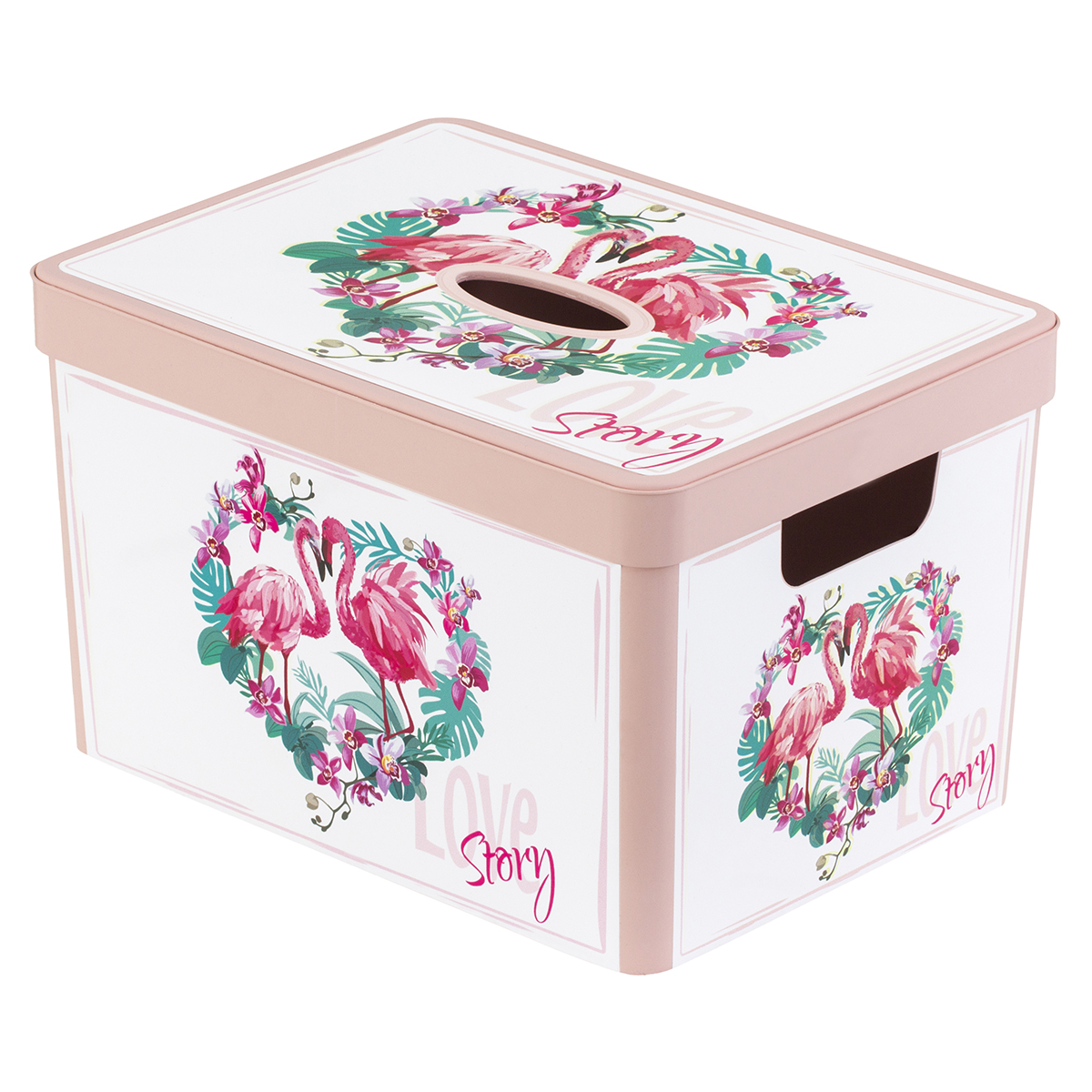 HEREVIN STORAGEBOX 38X28X23CM -FLMG