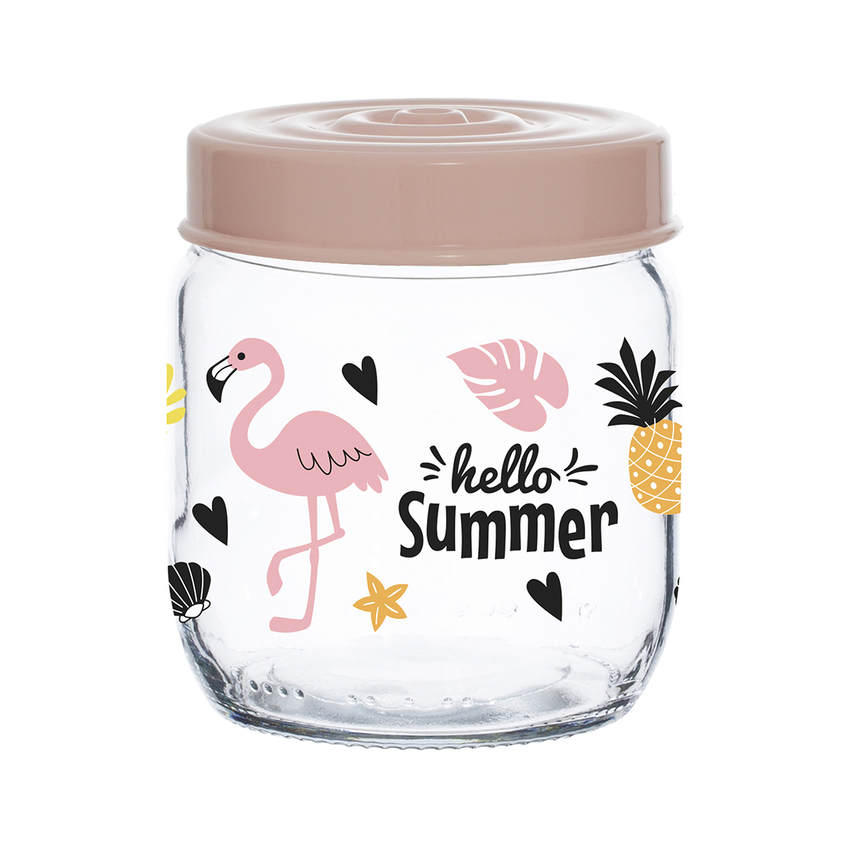 425 cc Decorated Jar-Hello Summer