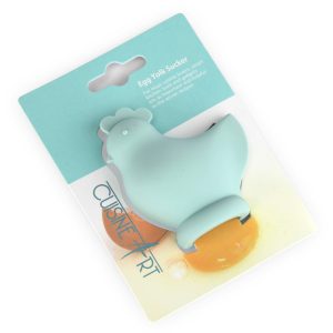 Egg Yolk Sucker 8cm Blue