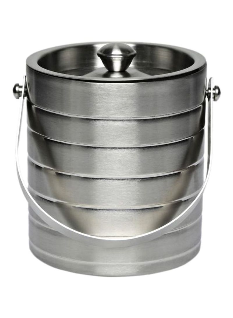 Home Double Wall Ice Bucket Twister Design