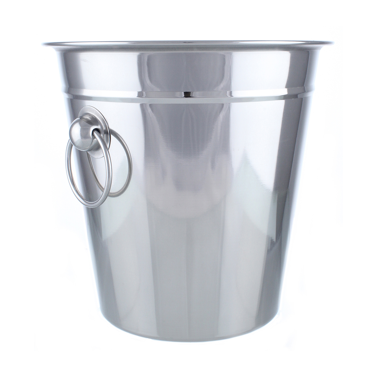 Champagne Bucket Plain with Lines With Knob