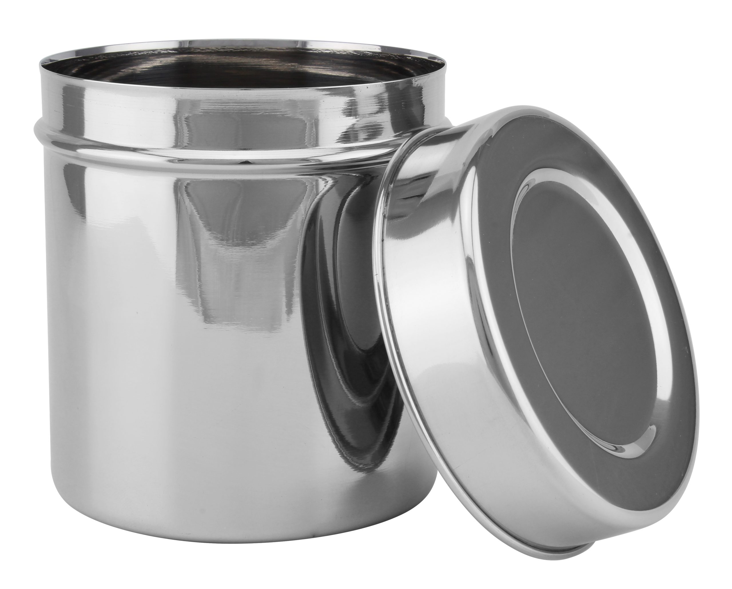 Chef Inox Canister Set, 3 Pieces (7.5 Liter, 8.5 Liter, 9.5 Liter)