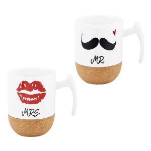 Mr.& Mrs Mug 2 Pcs Set