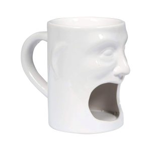 Mug W/Cookie Hldr-Face-7827