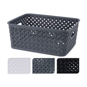 Storage Basket 25x20x10cm 3ass-K-176100260