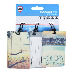 Luggage Label Set PV 3 Pcs FC4900060