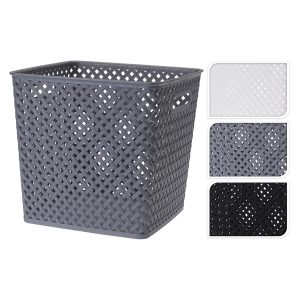 Basket 29x29x28cm 3ass Clr-K-176100330
