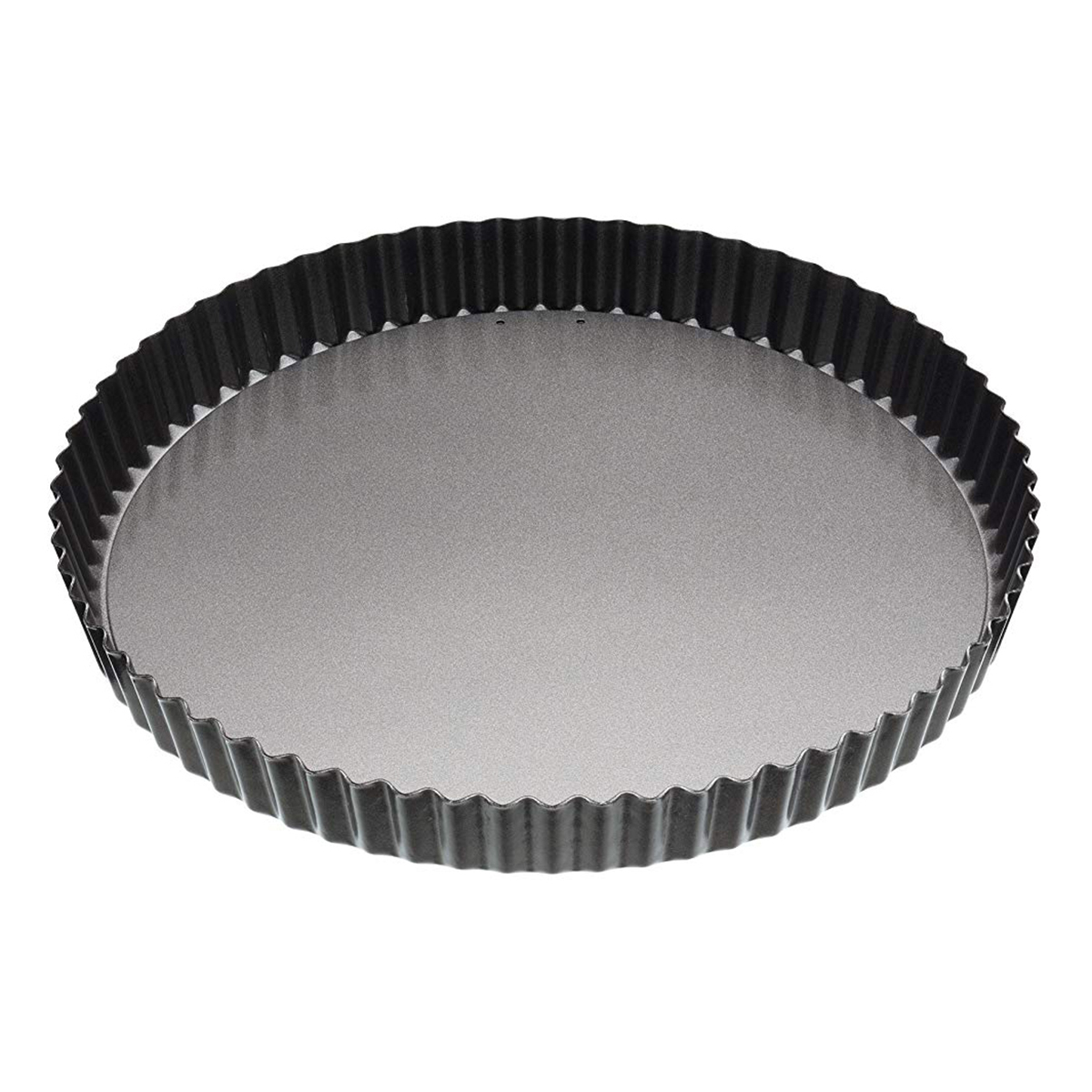 MasterClass Non-Stick Fluted Loose Base Quiche Tin Round 28cm (11", Sleeved - Image 2