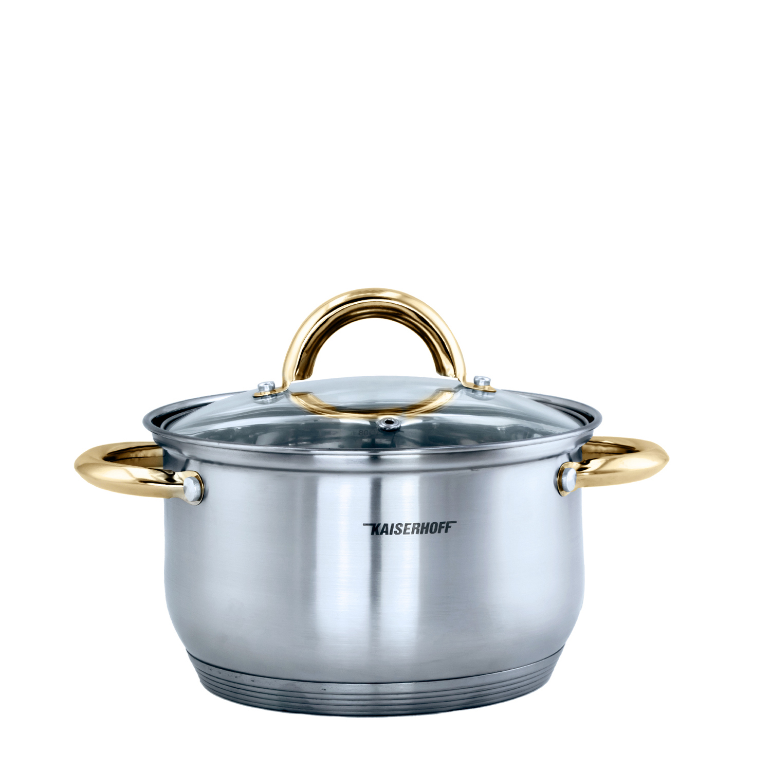 KSHF 12 Pcs S/S Cookware Set Gold - Image 2