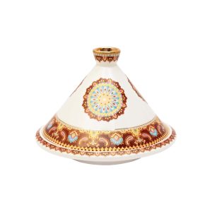 Tajine 15cm Moroc-W/Cover-509