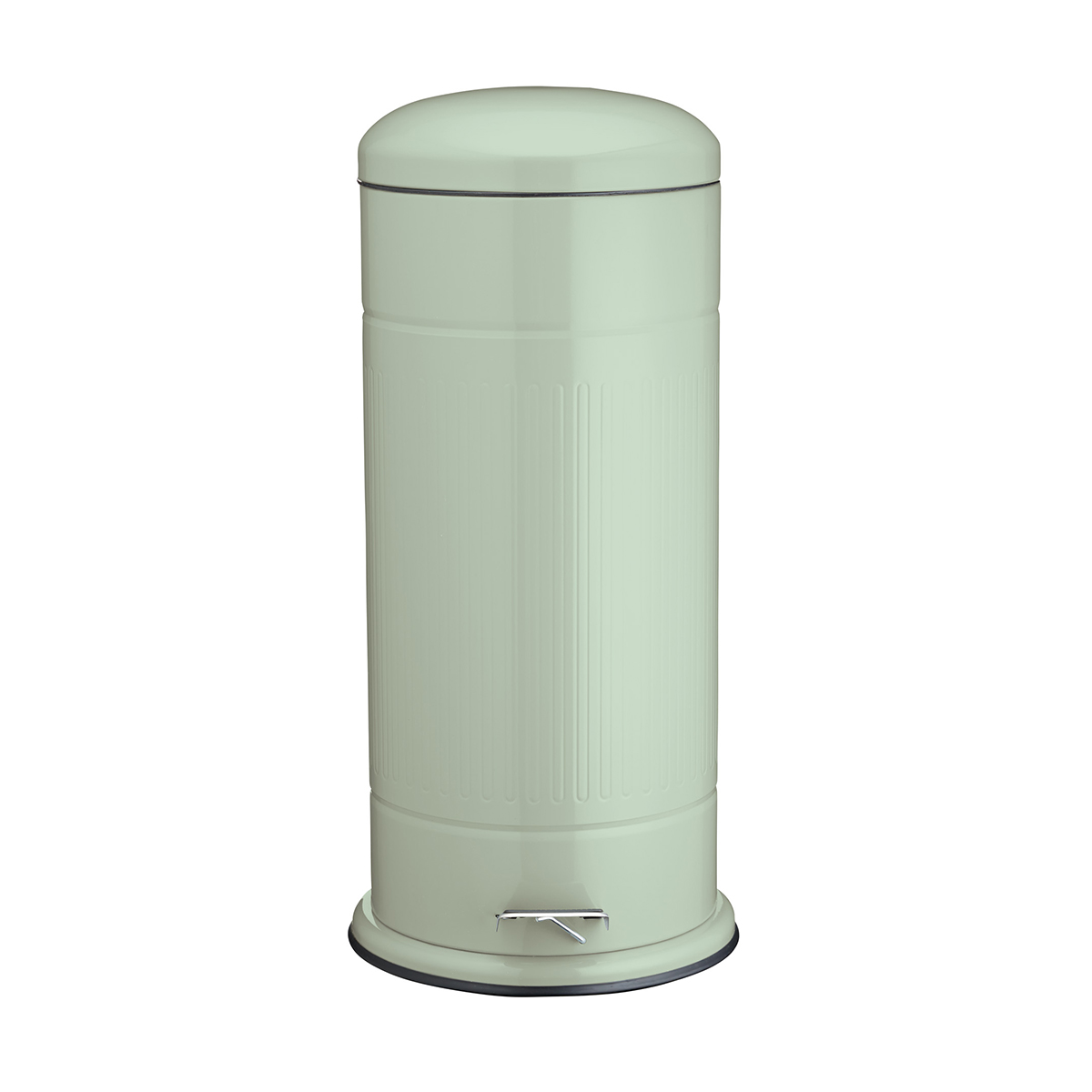 Living Nostalgia 30 Litre Pedal Bin English Sage Labelled)