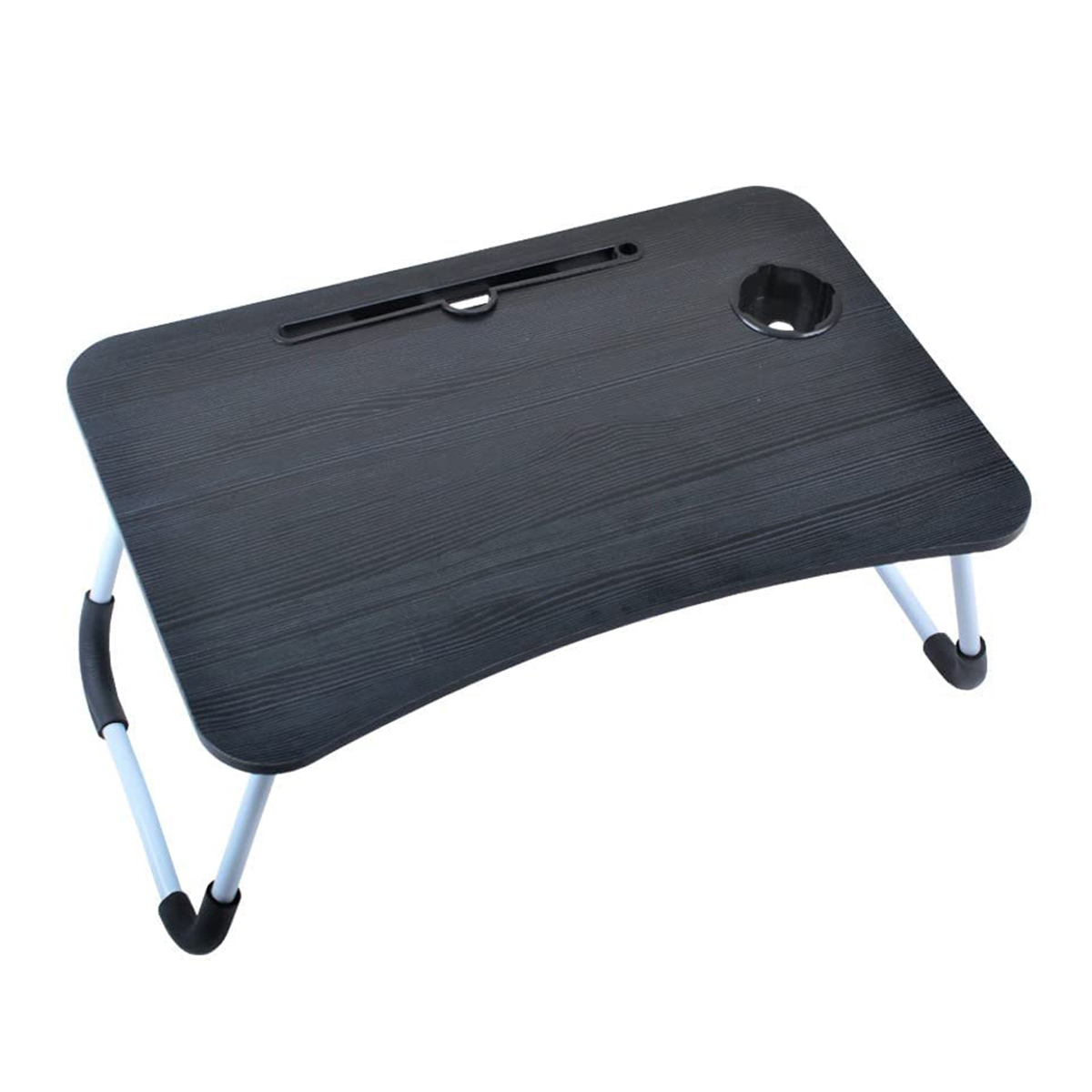 Breakfast And Laptop Table Tray, 40*60Cm, Black