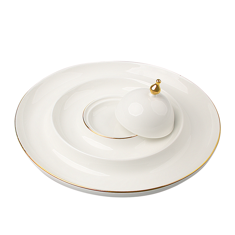 Onemore Serving Set in Gold (30 cm)