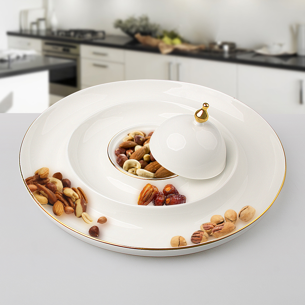 Onemore Serving Set in Gold (30 cm) - Image 2