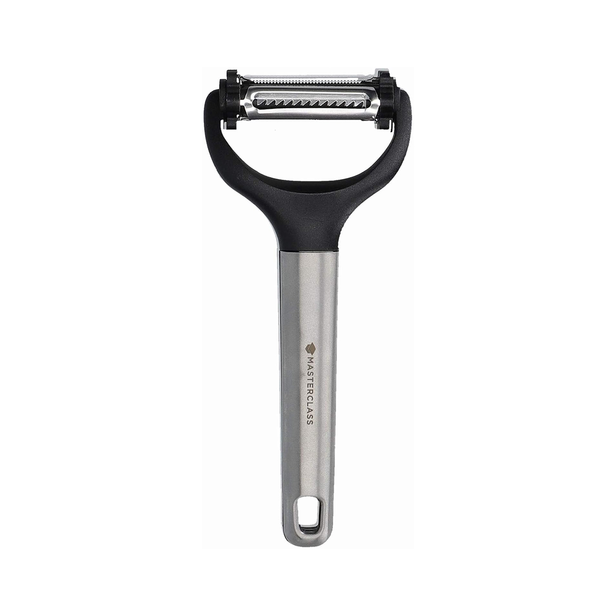 MasterClass Stainless Steel Three-In-One Peeler, Carded