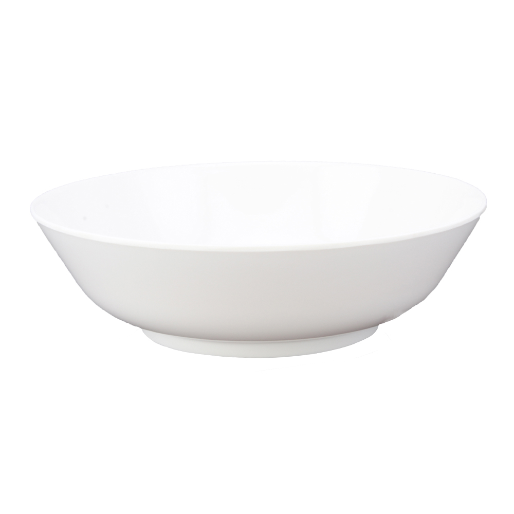 Moda Cucina Round Open Serving Bowl, White, 20 cm