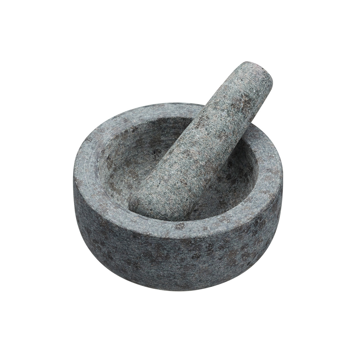 MasterClass Granite Mortar and Pestle, 12x6.5cm, Gift Boxed