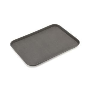 Non-Slip Tray Rect.Black 16X22"