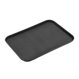 Non Slip Tray Rect-Black-45X65cm/18X26"