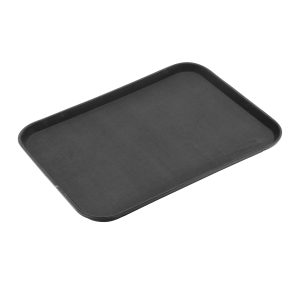 Non-Slip Tray Rect.Black16X22"