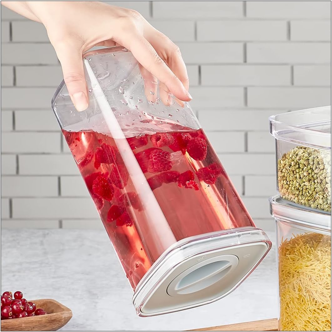 Organizer Proof Food Storage Containers Waterproof 1,70 Lt. (115 x 115 x 225 mm (OR-8130-17 STN) - Image 4