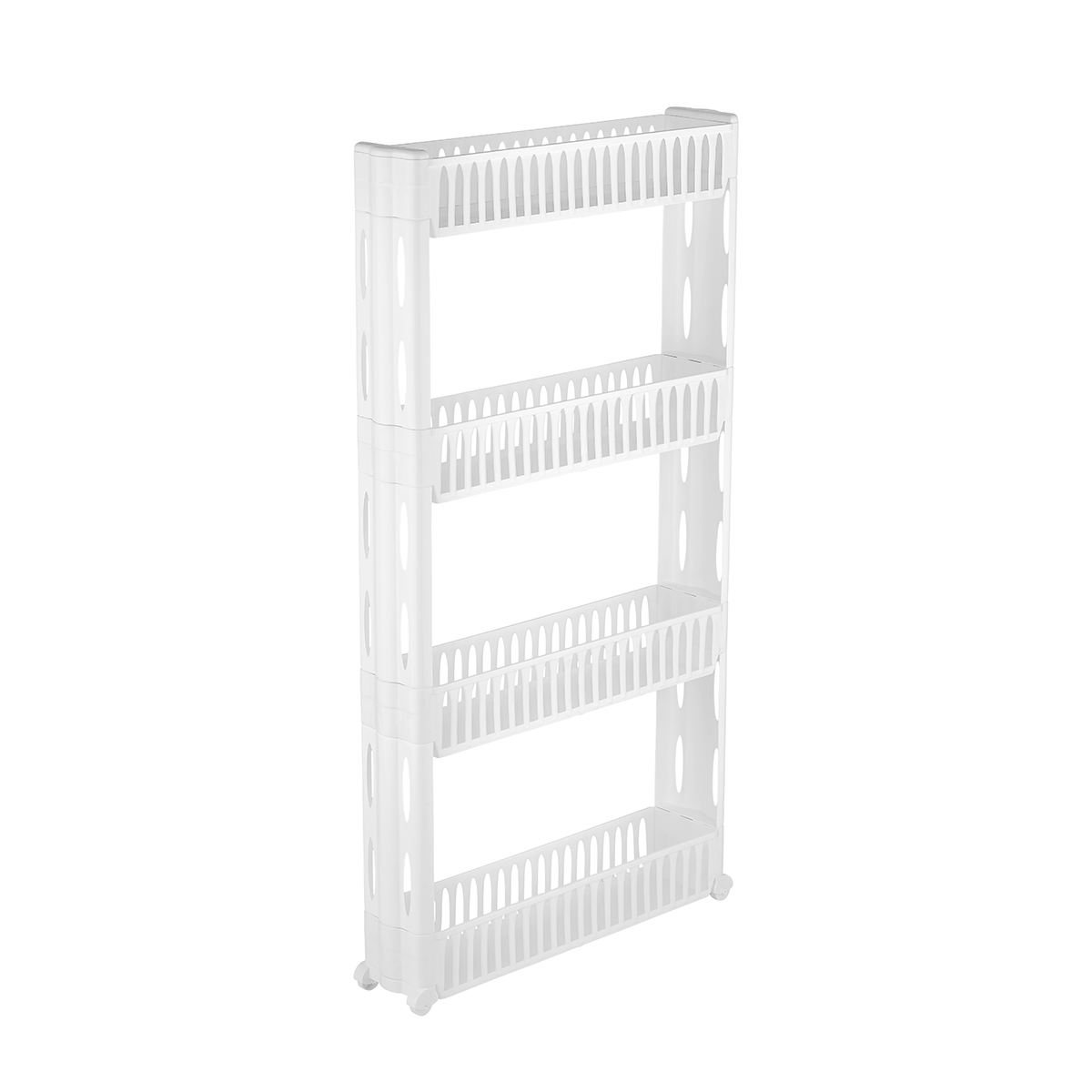 Rose Slim Slide Out Rack Trolley - 4 Layer 537*120*1028 Mm.-OR-8103-4 (OR-8163)