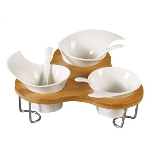 3PcsServingSetW/Bamb22X22X9