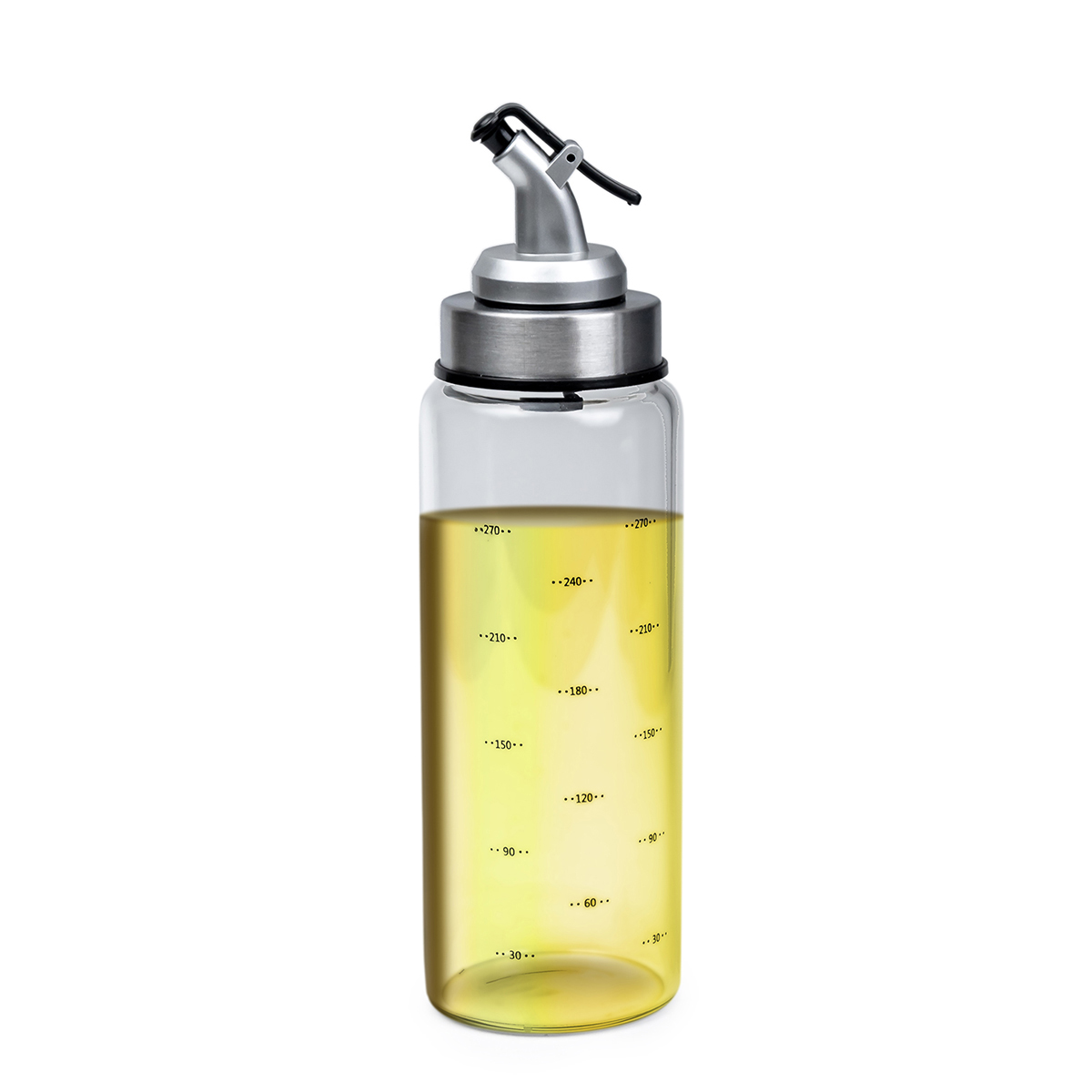 Cuisine Art Borosilicate Glass Oil Dispenser, 250ml, Transparent - Image 3