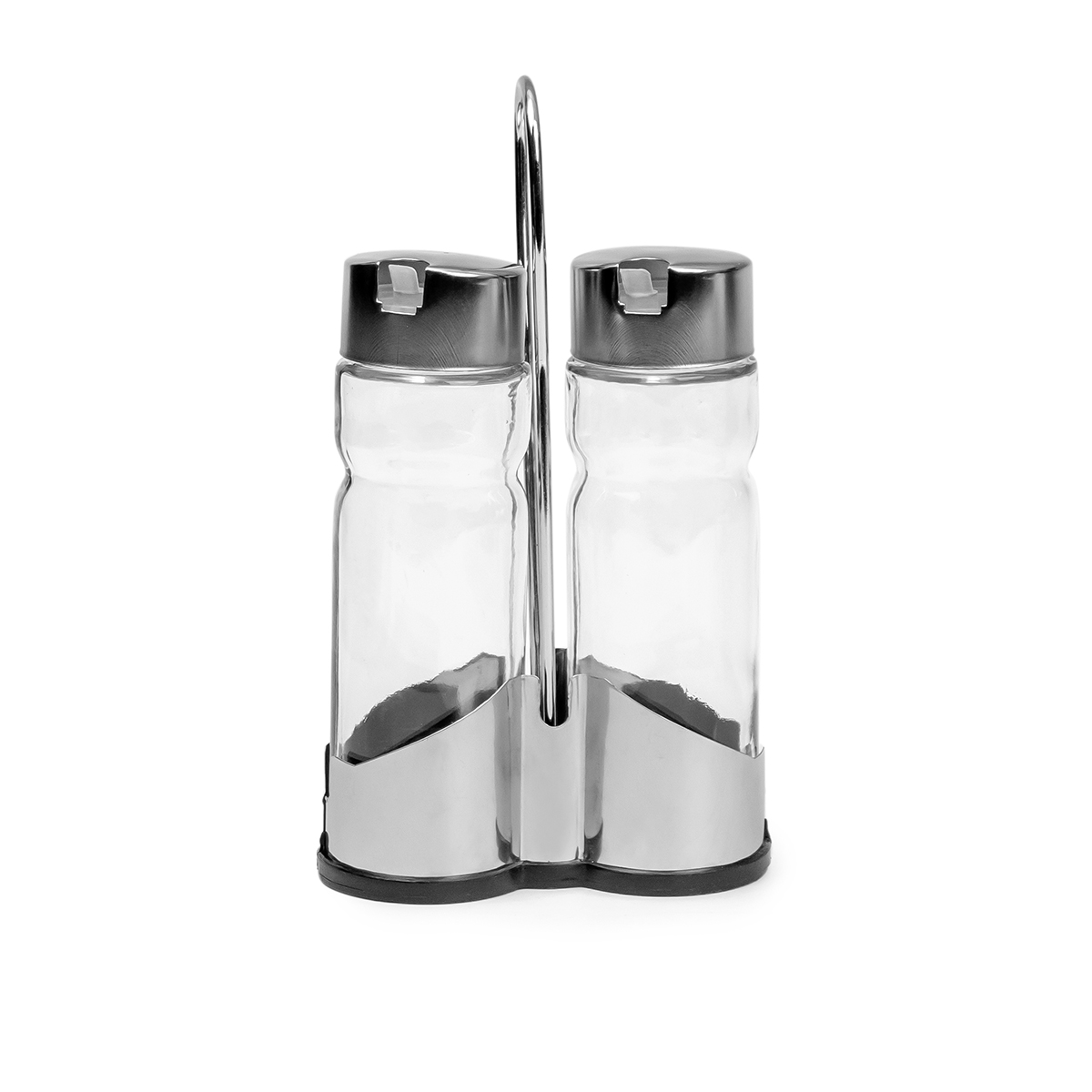 Cuisine Art Soda Lime Glass Oil Vinegar Set, 170ml, 2 Pieces, Transparent
