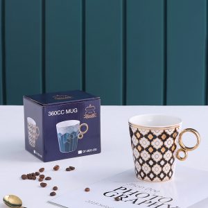Gazel Bone China 360Ml Mug 1Pc