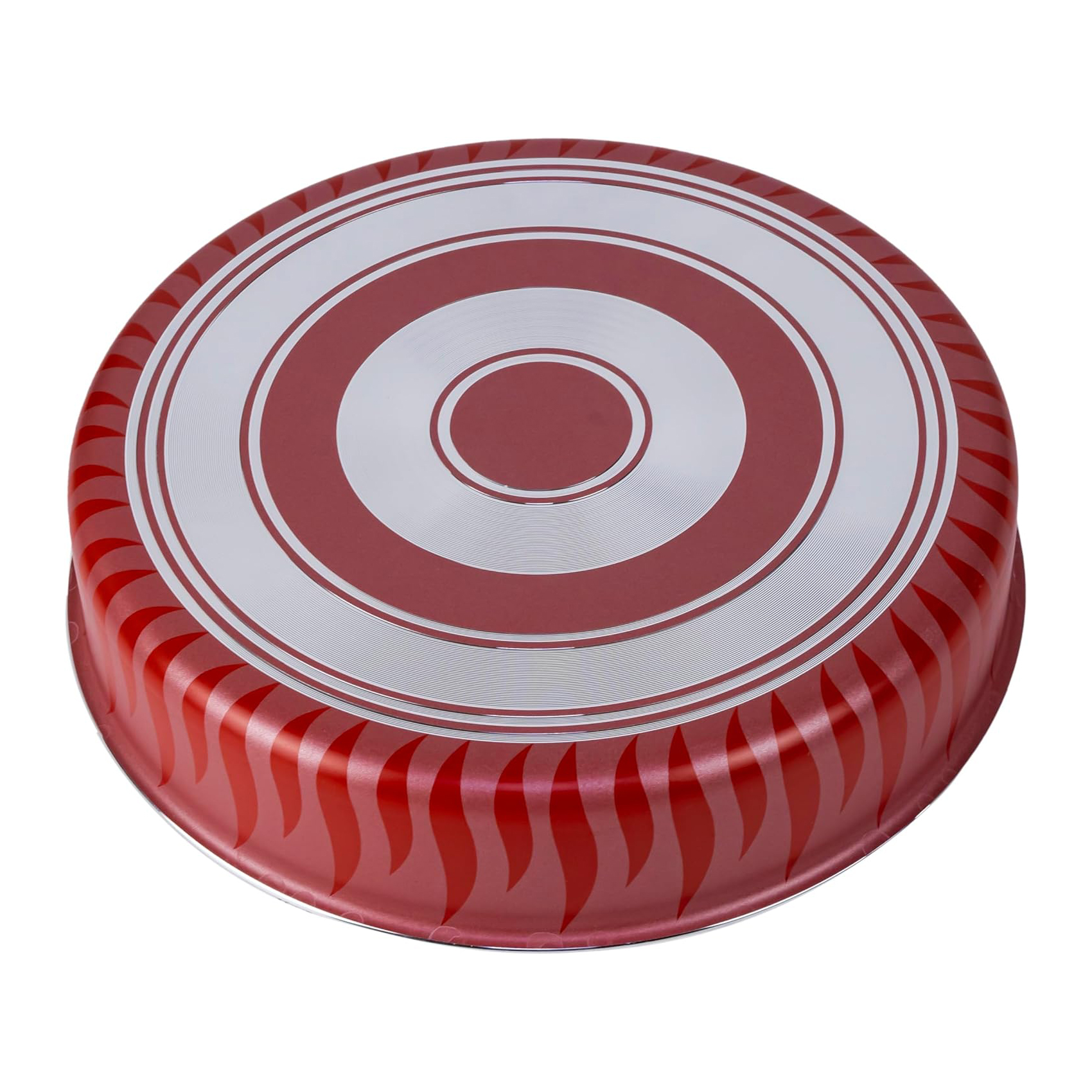 Wilson Round Flame Baking Tray, 28 cm, Red - Image 4