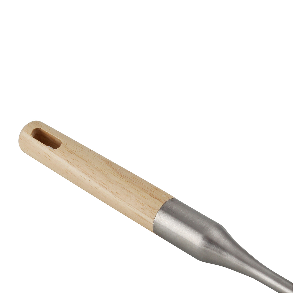 Rubber Wood Handle S/S Ladle - Image 4