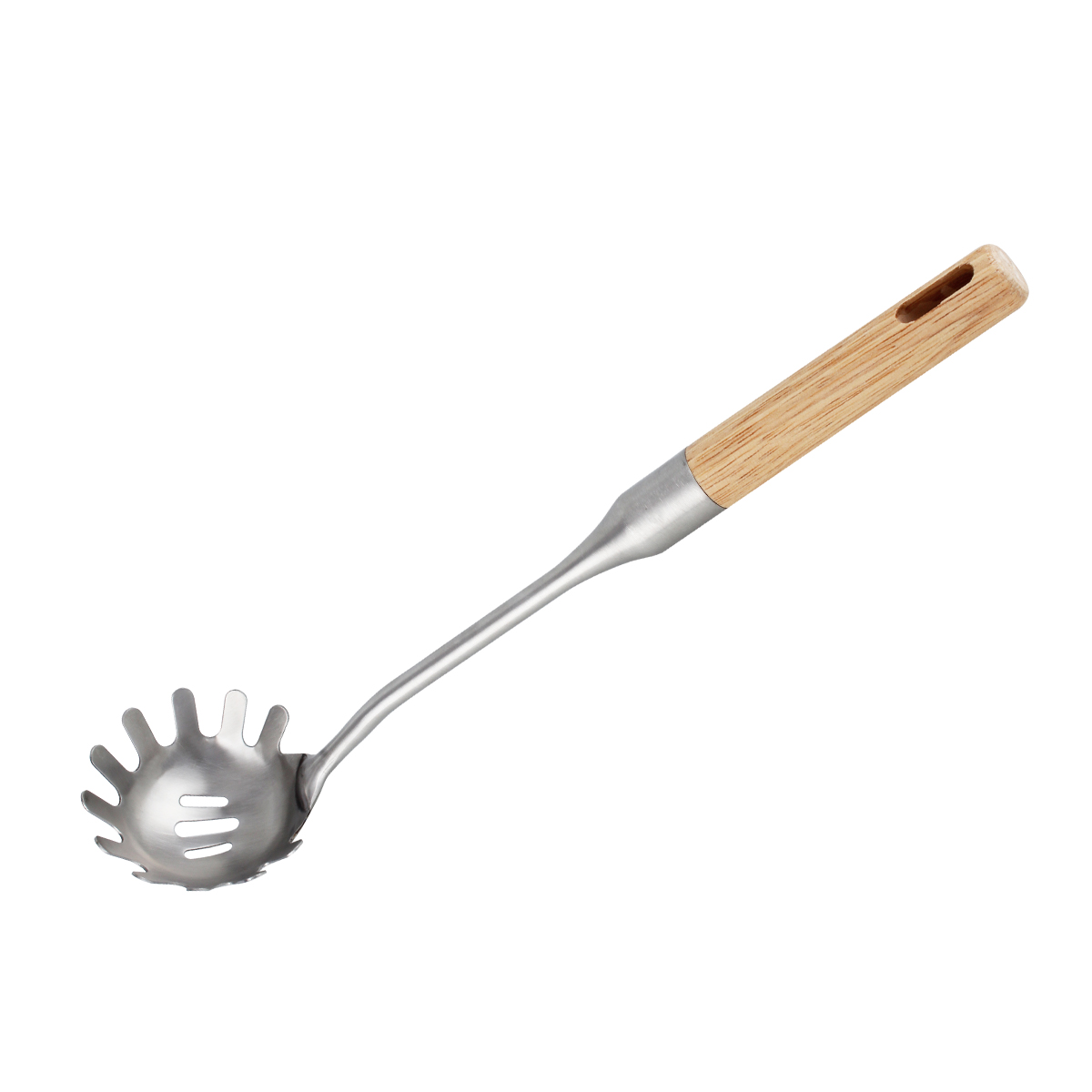 Rubber Wood Handle S/S Spagatti - Image 2