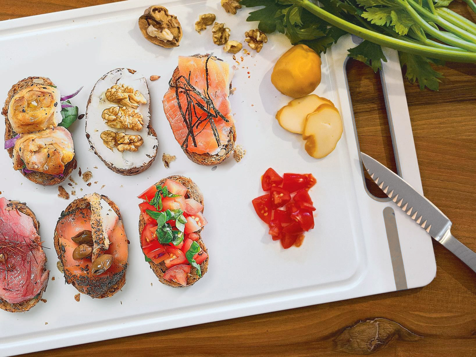 Stefanplast Cutting Board, XL (White/Light Dove Grey) - Image 4