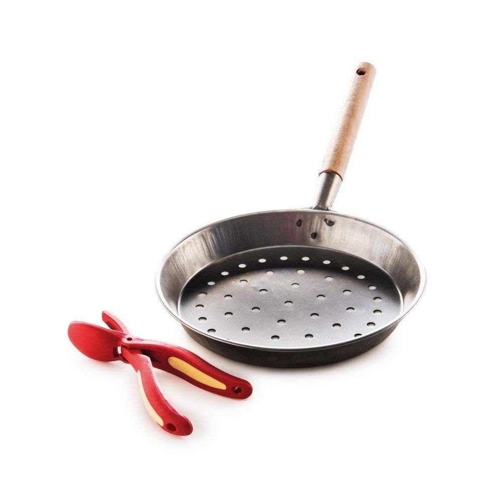 Snips Fry Pan with Chestnut Cutter Dish