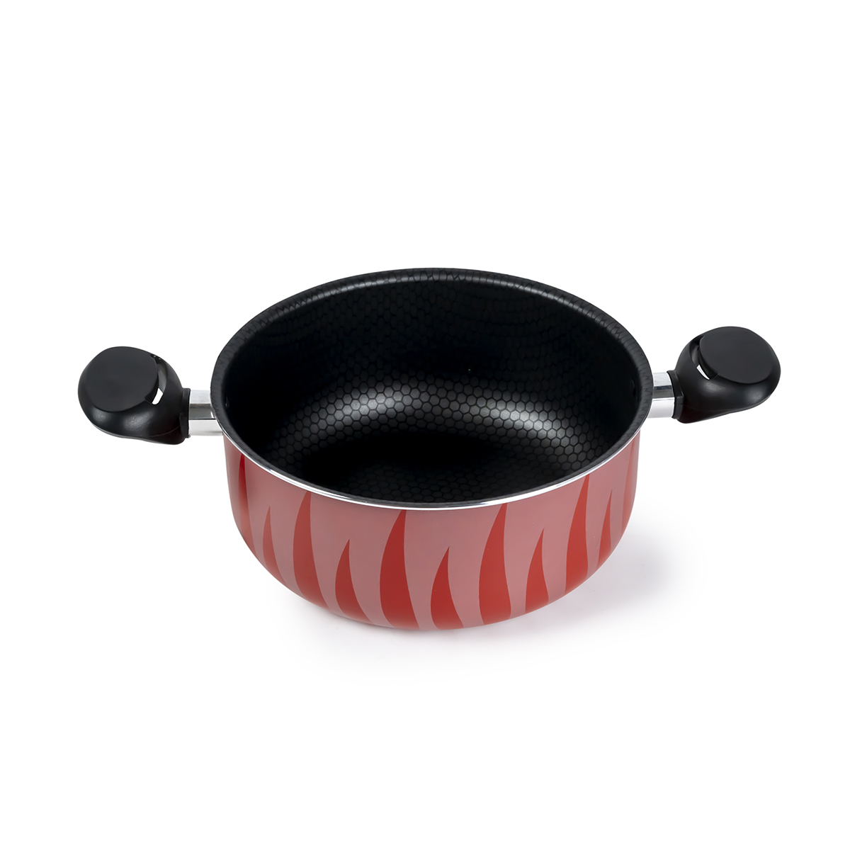 Senstan Flame Casserole (20 x 9.5 cm, Red) - Image 2