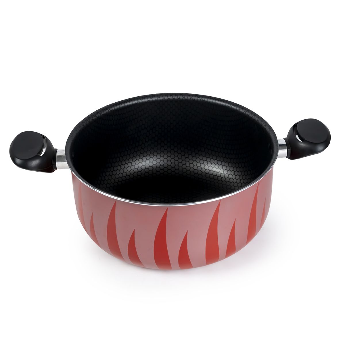 Senstan Flame Casserole (28 x 14 cm, Red) - Image 2
