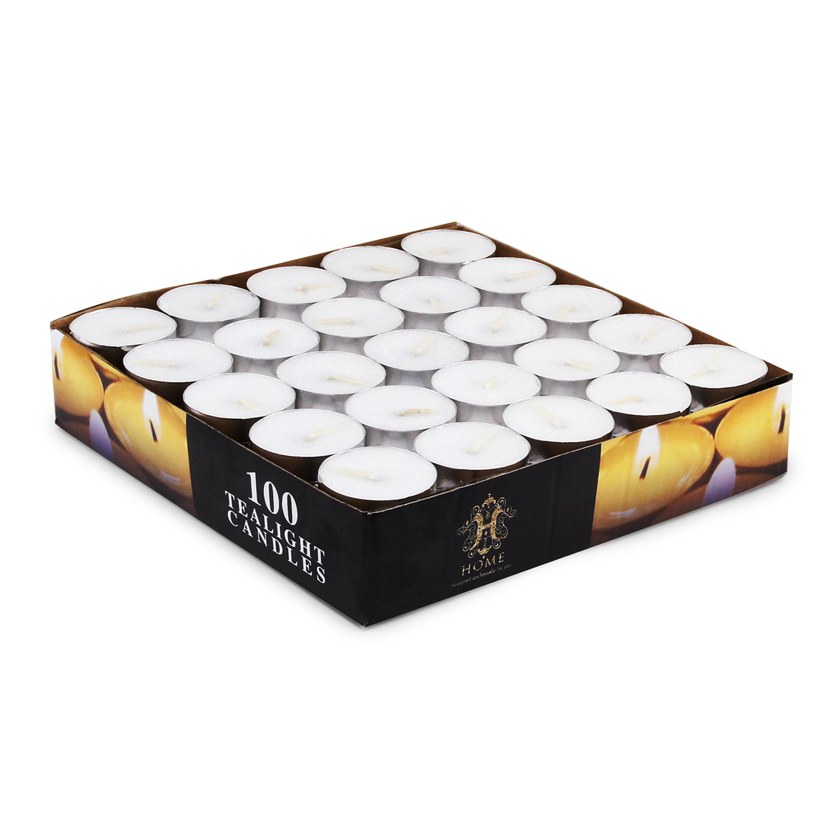 100 Pcs Tealight Candles Set