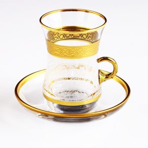 12Pcs Istikan Cup Set Gold Sera