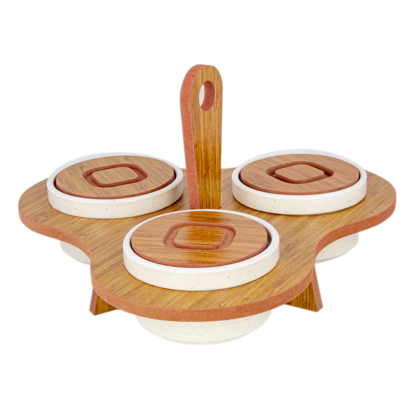 Atl Wooden Serving Set (3 Pieces)