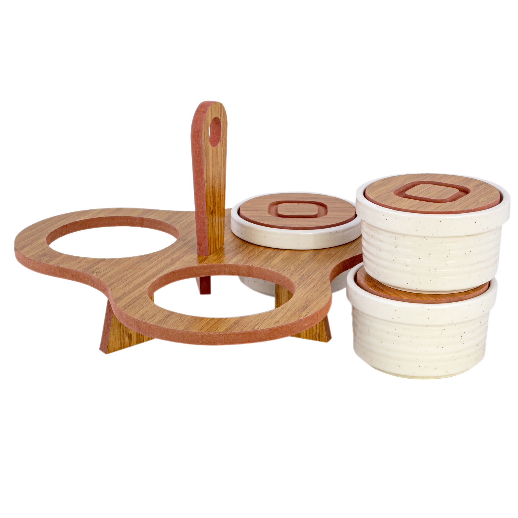Atl Wooden Serving Set (3 Pieces) - Image 3
