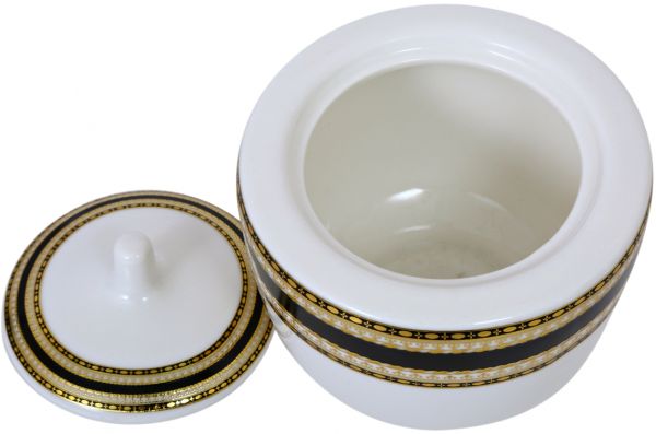 Shallow Sugar Pot with Spoon, 1 Piece - Image 4