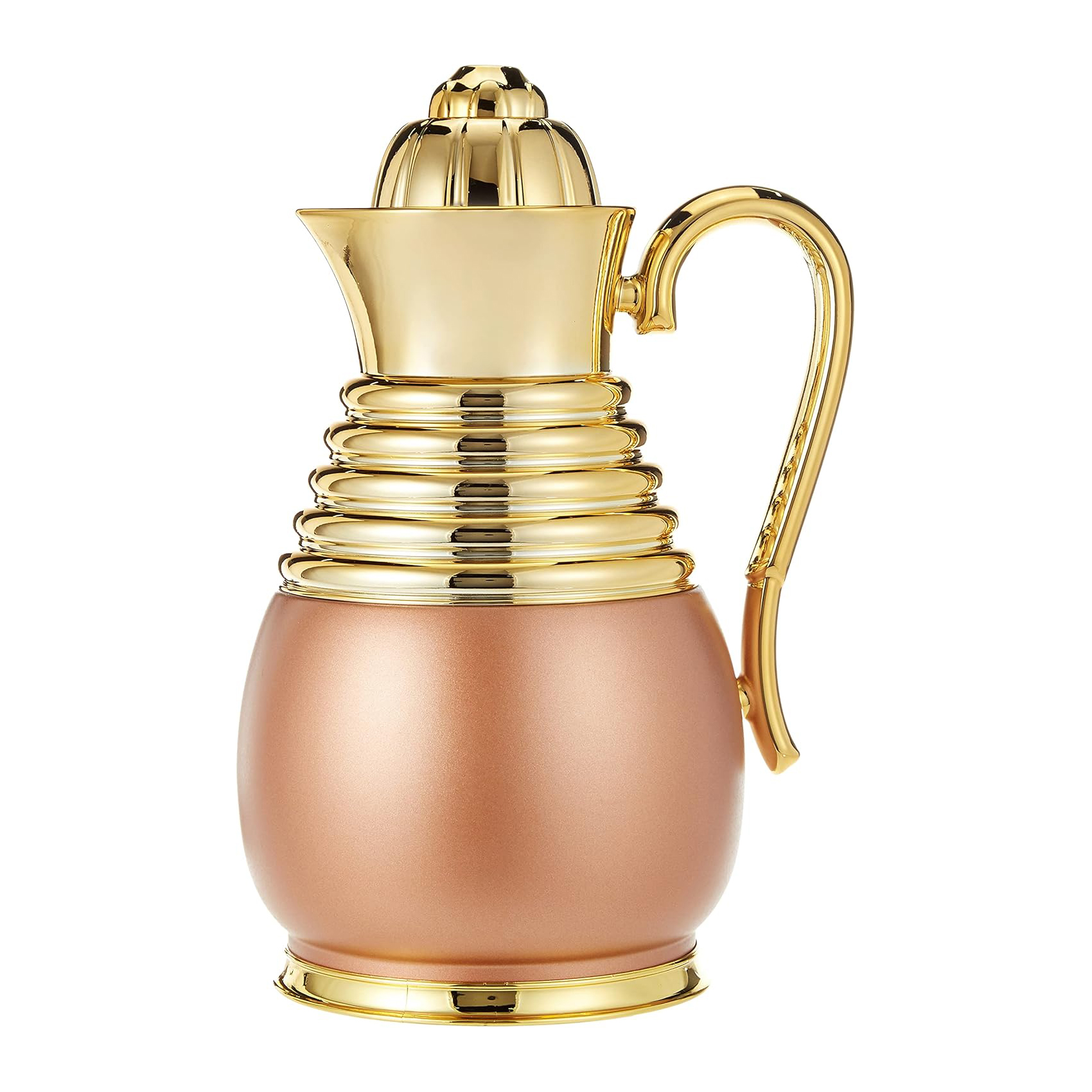 NESSAN ARABIC DALLAH 0.7LTR ROSE/ GOLD