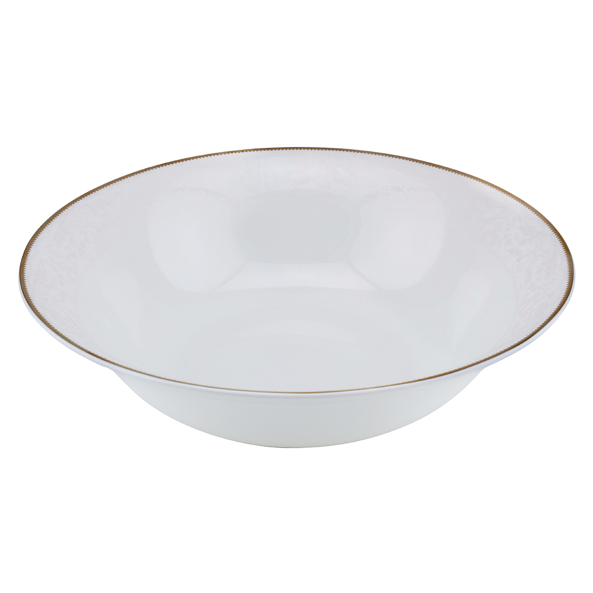 Shallow Sahara Bowl, White, 23 cm - Image 2