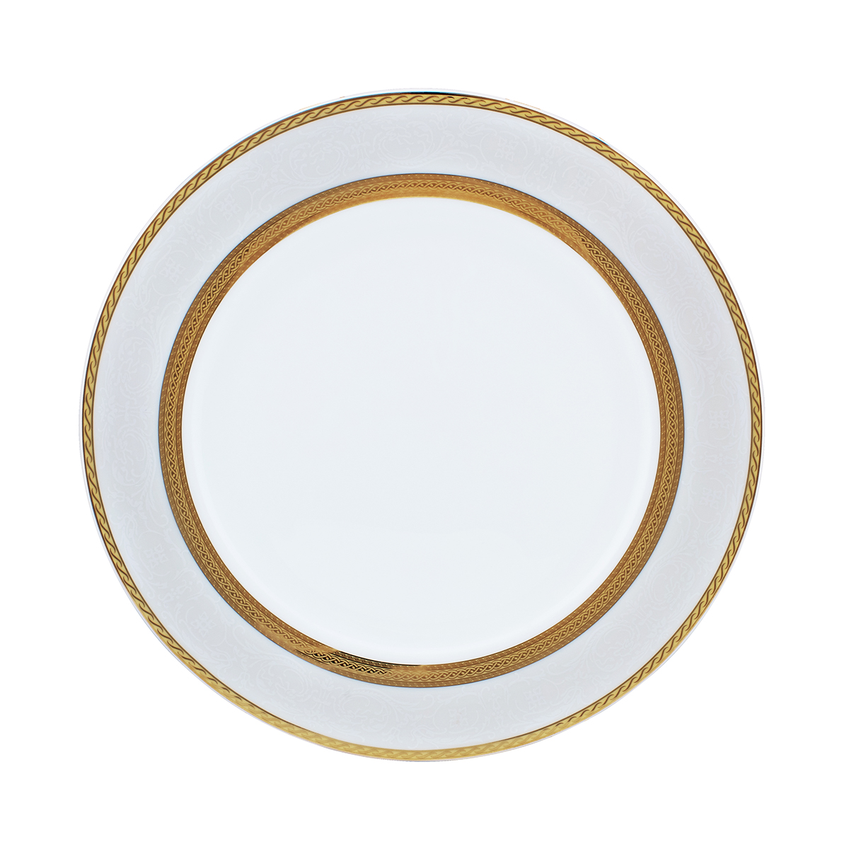 Shallow Dessert Plate, 8 Inch, White - Image 2