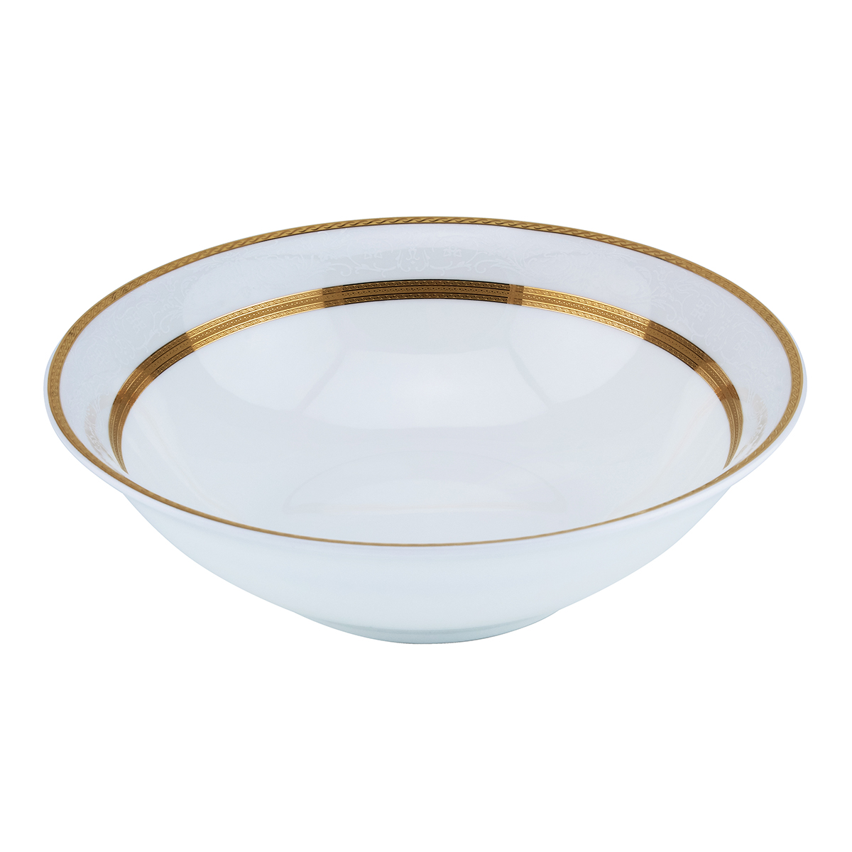 Shallow Royal Bowl, White 23 cm - Image 3