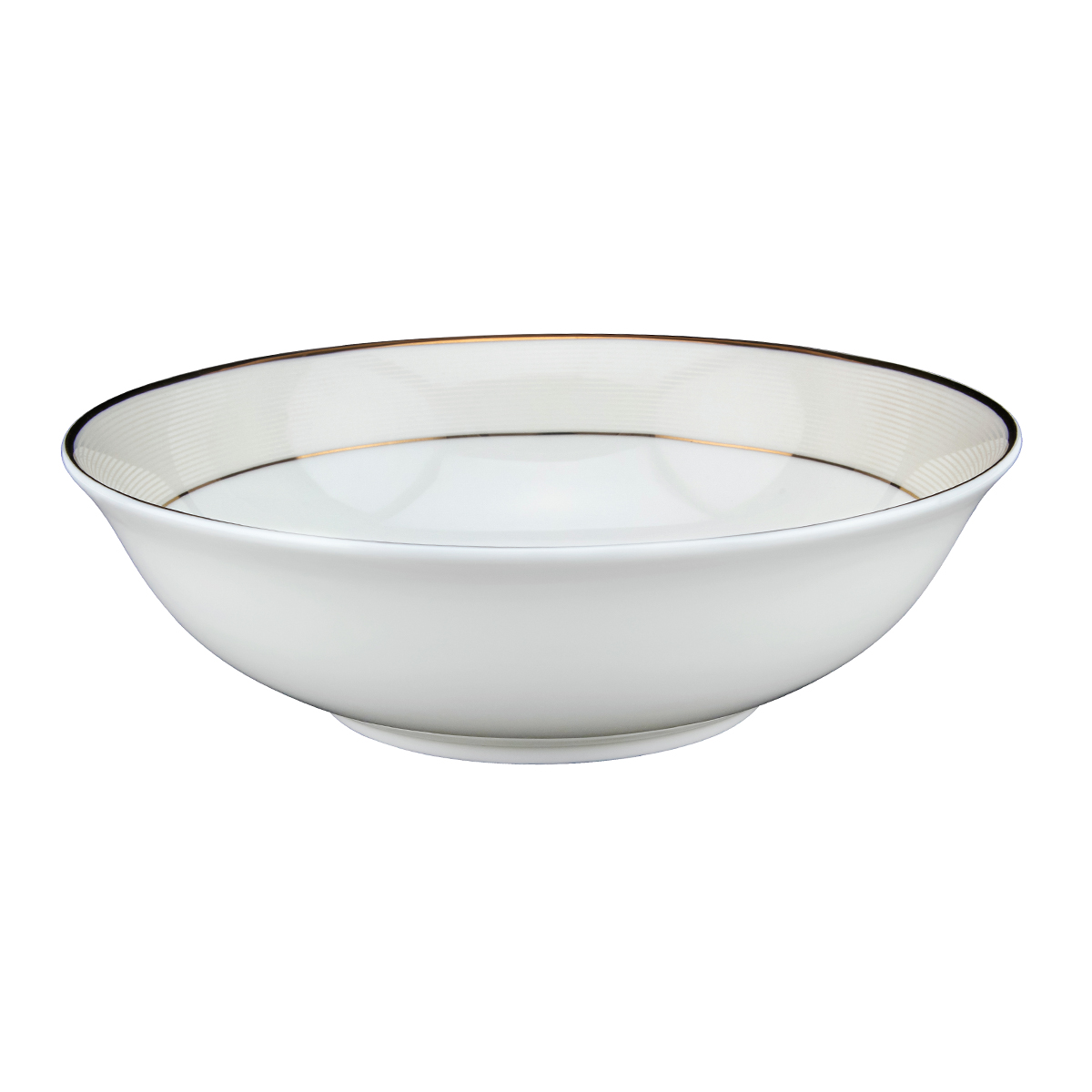 Shallow Platinum Bowl, 6 Inch