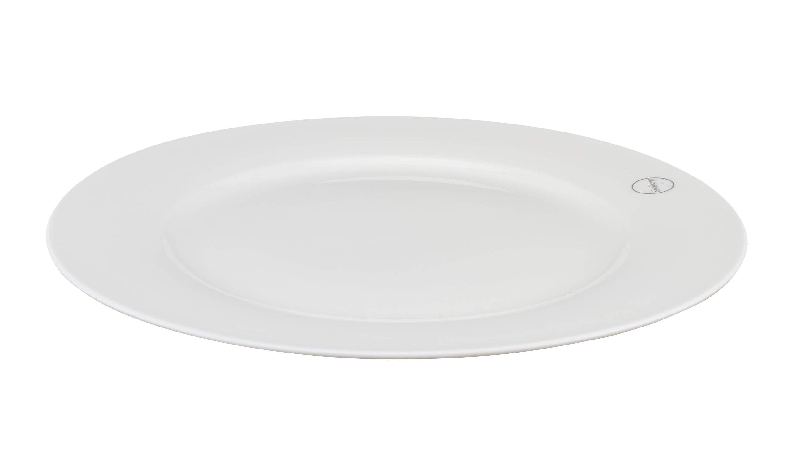 Shallow Dinner Plate, 27cm, White