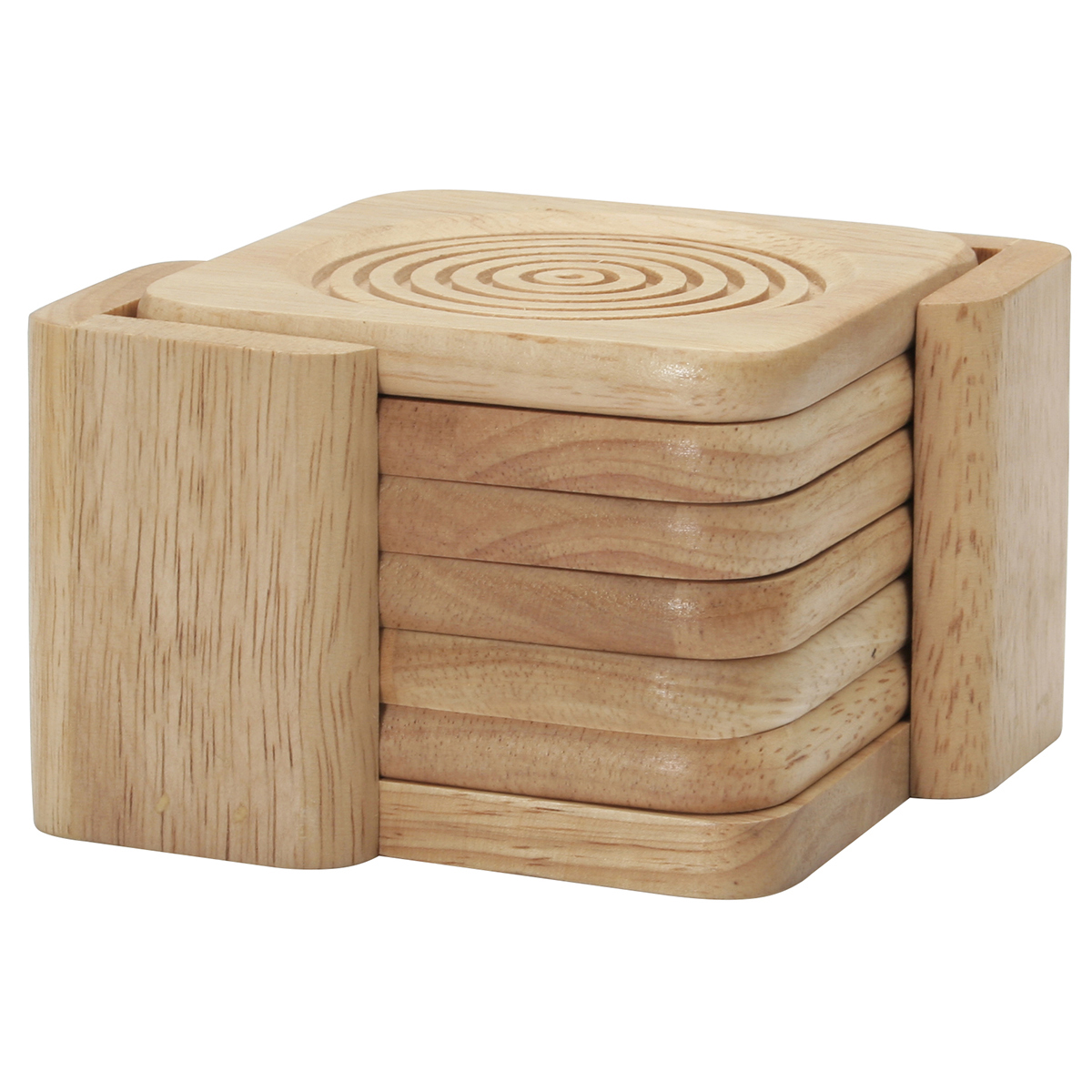 6Pcs Coaster W/holder